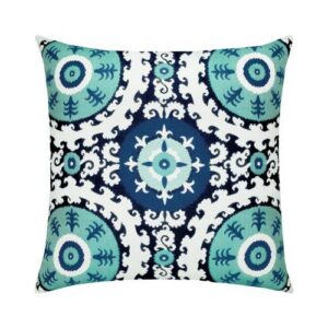 SUZANI MIDNIGHT BLUE PILLOW