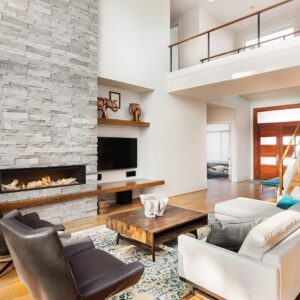 Luxurious Living Room in new home