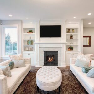 Living Room in Luxury Home