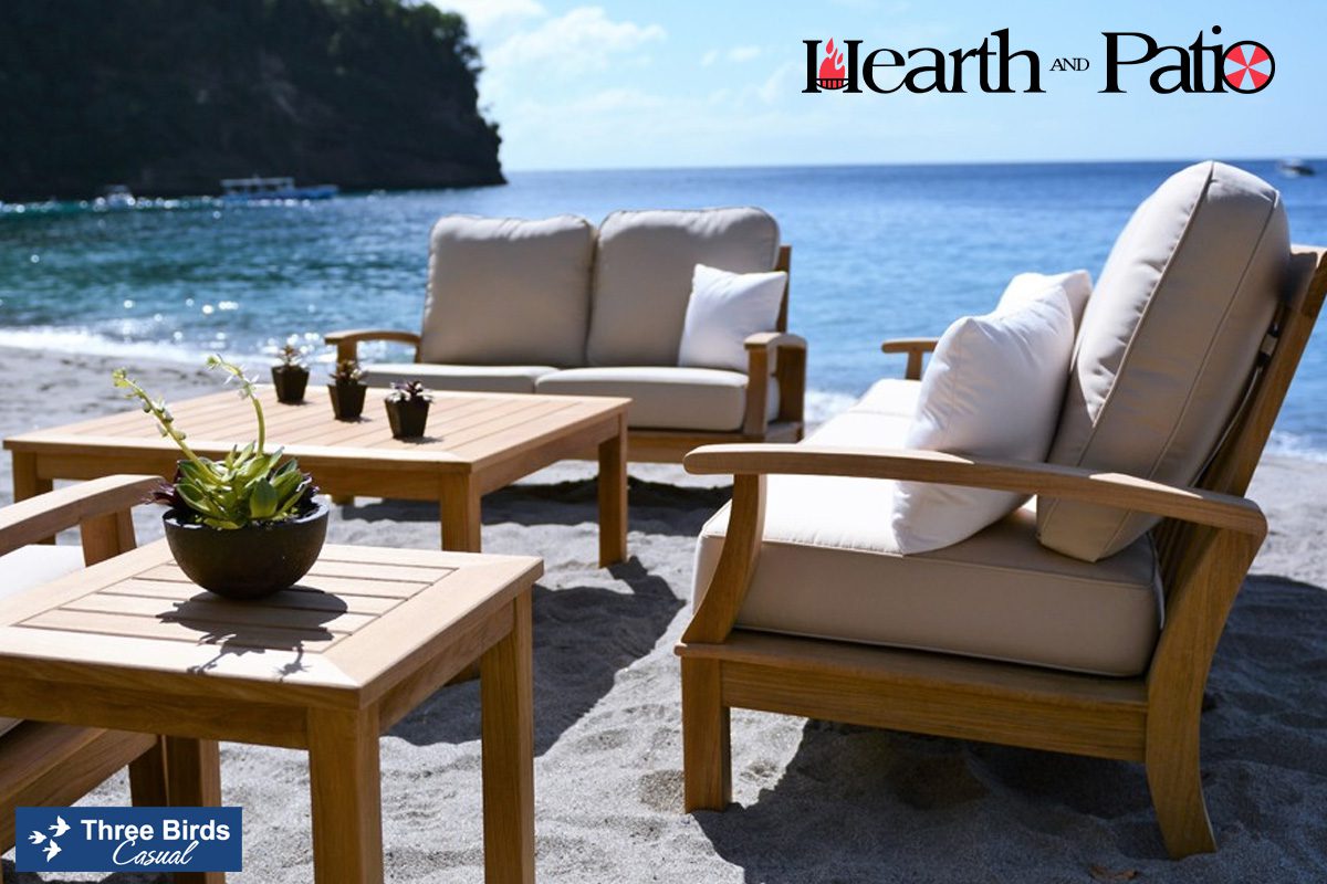 Teak Outdoor Furniture at Hearth & Patio Charlotte