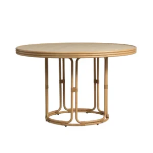 48-inch round dining table, riviera collectio, by lloyd flanders