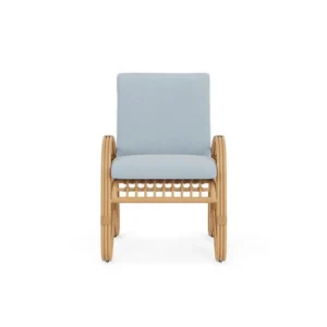 dining armchair, riviera collection, by lloyd-flanders