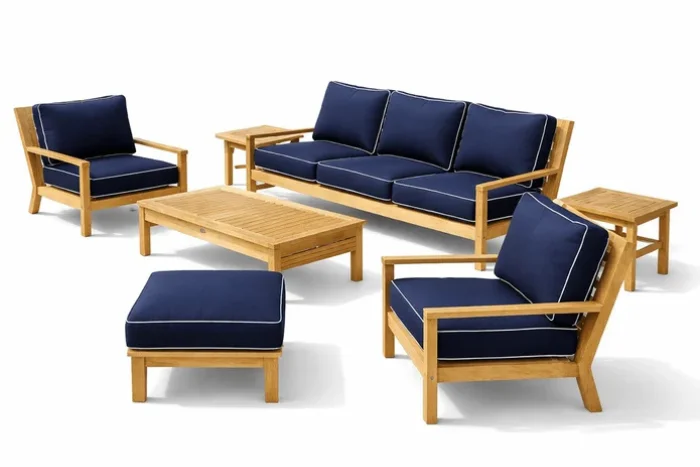 sofa, chair, tables, coastal collection, royal teak