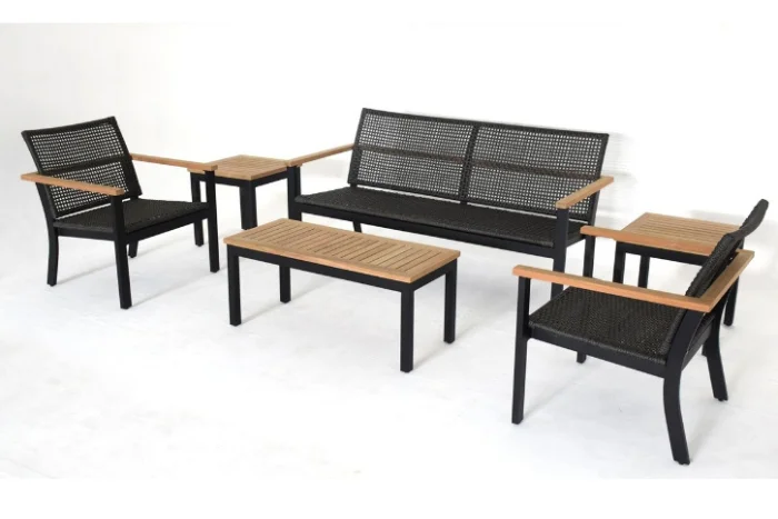 sofa, club chair, coffee table, side table, naples collection, royal teak