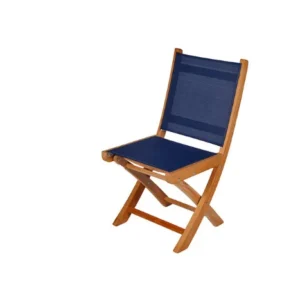 sailmate folding side chair by royal teak