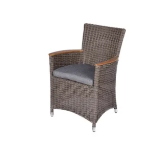 wicker chair, helena collection, royal teak