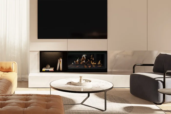 escea le series electric fireplace